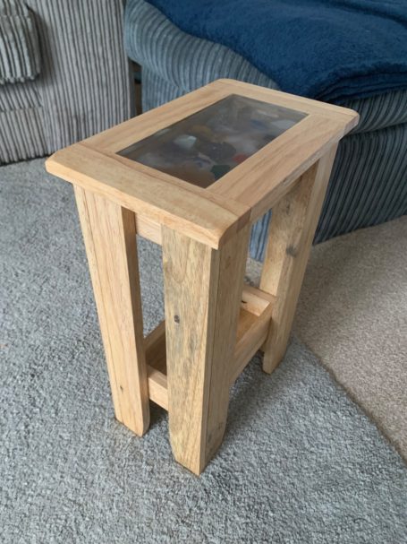 Oak side table